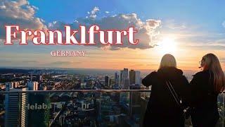 Frankfurt Germany/Germany's Peak: The Breathtaking Panorama of Frankfur/4K Walking Tour Frankfurt