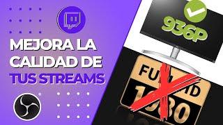 La mejor CALIDAD para transmitir  TOTALMENTE GRATIS  en TWITCH ¡Adiós al 1080P! 