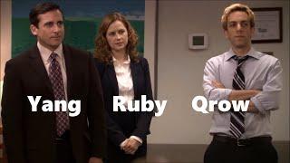 RWBY Characters as The Office