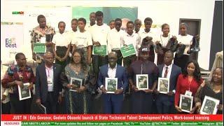 Edo Govunor, Godwin Obaseki launch di State Technical Talent Development policy, Work-base learning