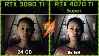 RTX 3090 Ti vs RTX 4070 Ti Super - FHD, QHD, UHD 4K