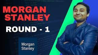 Morgan Stanley Round 1 Java Developer Interview Experience for 5 to 7 years.