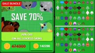 I Bought the Locked Skin Deal for 142,290 Coins Mope.io