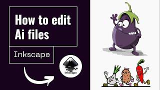 How to edit Ai files in Inkscape | Yellob