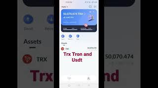 Trx Tron And Usdt available #auto #buy #foryou #growth #mining #sale  Good Rate Py