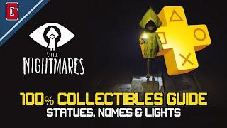 Little Nightmares - All Missable trophies / Achievements + 100%  All Collectibles Locations