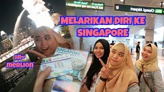 KALAU KE MERLION PARK MALAM-MALAM TUH ASIKNYA ADA INI GUYS. SINGAPORE - DAY 1 | MY TRAVEL VLOG