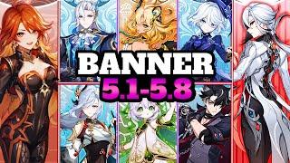 NEW UPDATE! 5.1-5.8 Character Banner Roadmap: Mauvika , Reruns & More Leaked INFO - Genshin Impact