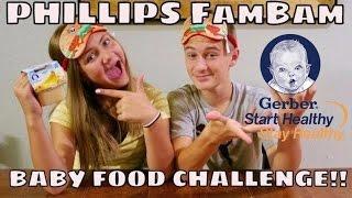 PHILLIPS FamBam: BABY FOOD CHALLENGE!! (Challenge #13)