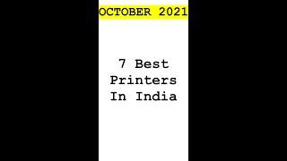 Printers In India [October 2021]