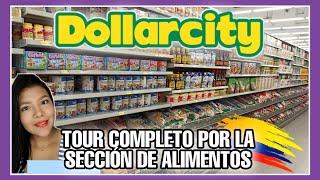 DOLLARCITY  TODO LO DE LA SECCIÓN DE ALIMENTOS Y PARA COCINAR / Cocina Con Nelu #dollarcitycolombia