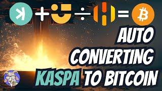 The easiest way to mine Kaspa on NiceHash using HiveOS for Bitcoin payouts today!