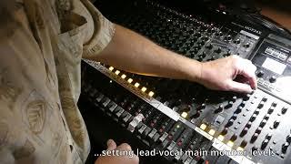 Mixing on a Yamaha MGP24X console for the "beckwith" band at The Blue Note Grill - Video 35