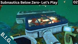 Subnautica Below Zero - Day 02 - Exploring, Gathering and Building