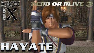 Dead Or Alive 3 (Xbox Series X) Hayate Gameplay [Very Hard] - Story & Ending [4K 60FPS]
