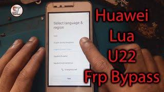 Huawei Lua U22 Frp Bypass Without Computer