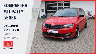 Kompakter mit Rally Genen  - Skoda Rapid Spaceback Monte Carlo 1.4TSI Automatik 2017 22 265