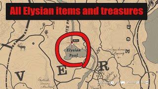 All Secret items, Treasures, and strange things of the Elysian pool - RDR2