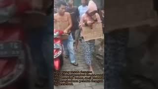 ketahuan berzina di bukan ramadhan diarak keliling kampung #ghibah