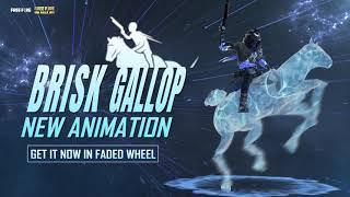 Faded Wheel: Brisk Gallop Animation