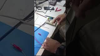 triac dövrəsinin yoxlanılması. triac circuit testing video #video #texnologiya #electronic