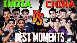 When INDIAN Teams Met CHINESE Teams | Best Moments | PUBG Mobile Esports