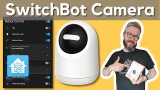 Privacy centric SwitchBot Pan Tilt & Indoor Cam in Home Assistant