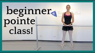 Beginner Pointe Class For Adults | Broche Ballet