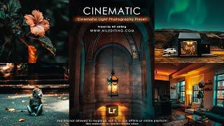Cinematic Light photography preset editing | lightroom presets free download | DNG - XMP