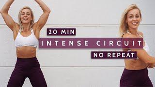 20 MIN INTENSE CIRCUIT - Full Body Crusher | HIIT | No Repeat | Fat Burn | Fun | Super Sweaty