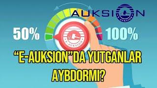 “E-auksion”да ютганлар айбдорми? (+видео)