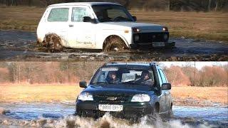 Lada 4x4 vs Chevrolet Niva: action for $5000.