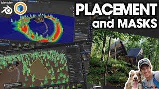 Using PLACEMENT AND MASKING Tools to Scatter Objects in GeoScatter! (Ep 4)