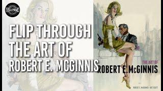 The Art of Robert E. McGinnis - Flip through art book - Overview