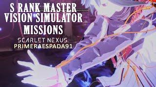 Scarlet Nexus: S Rank Master Vision Simulator Missions