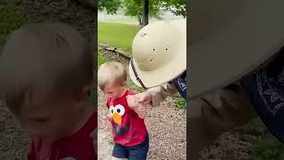 Kid Falls Off Jungle Gym,  Dust Yourself Off! - Walter the Wildlife Explorer Videos for Kids