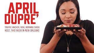 Best Bite NOLA - Host April Dupre's Best Bite in New Orleans?  Royal Sushi!!