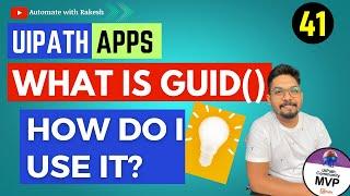 What is UiPath Apps GUID Function and How to use It? | UiPath Apps GUID