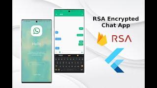 RSA based Flutter Realtime Chat App using firestore.