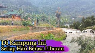 Di Kampung Ini Tiap Hari Berasa Liburan || Cihanjawar || Villa Cihanjawar