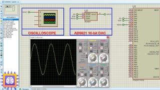 How to Generate a Sinus Wave with STM32 and AD5621 DAC