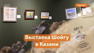 «Творчество ради жизни»: открытие выставки Сергея Шойгу