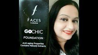 Faces Go chic Foundation with Natural Extracts