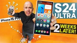 Switching from iPhone to S24 Ultra: 2 WEEKS LATER!