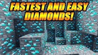 Minecraft How To Get Diamonds Fast & Easy Tips And Tricks Tutorial