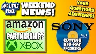 Amazon Partners With Xbox For Gaming On Fire Sticks? Sony Cuts Blu-Ray Production! Madpixel NEWS!