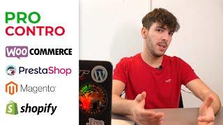 Quale piattaforma e-commerce scegliere? PRO e CONTRO