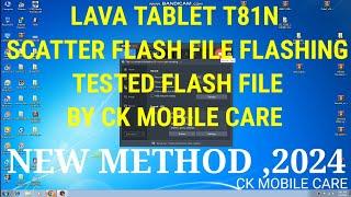 Lava T81N Stock Firmware ROM (Flash File)_Scatter File_Ato on off all error occurred fixed lava t81n