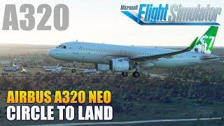 MSFS2020 - A320 NEO Как выполнить Circle to Land