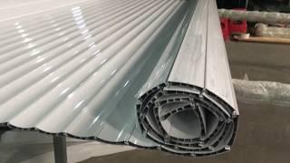 DIY custom made aluminum roller shutter door/rolling shutter door/roll up shutter door